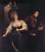 Thomas Beach Sarah Siddons and John Philip Kemble in Macbeth oil painting on canvas